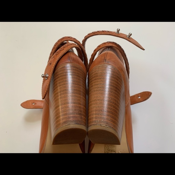 Rag & Bone natural woven harrow boots leather 38.5 - Picture 9 of 15